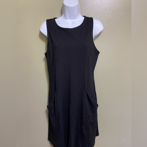 Susan Monaco Sleeveless Little Black Dress, Size L‎